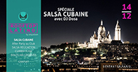 visuel rooftop latino, salsa cubaine le 14 décembre 2019