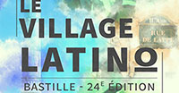 visuel village latino de Paris Bastille 1er mars 2020